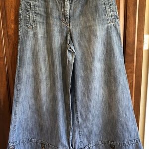 Anthropologie Taikonhu sailor crop jeans
